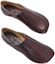 Shop (W) LOEWE Kasut Slip-On Kulit 'Burgundy' L814466X22-7110