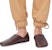 (W) LOEWE Kasut Slip-On Kulit 'Burgundy' L814466X22-7110