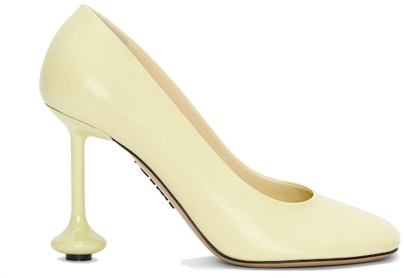 (Women) LOEWE Leather Slip-On Pumps 'Pale Yellow' L814S01X64-8803 Order (Women) LOEWE Leather Slip-On Pumps 'Pale Yellow' L814S01X64-8803