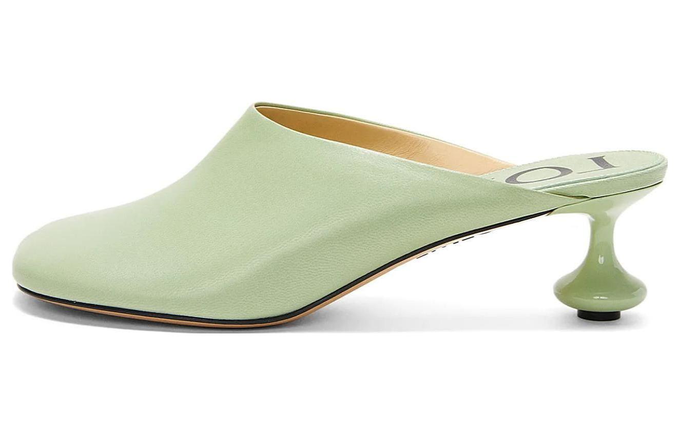 (W) LOEWE Leather Slipper 'Pistachio Green'