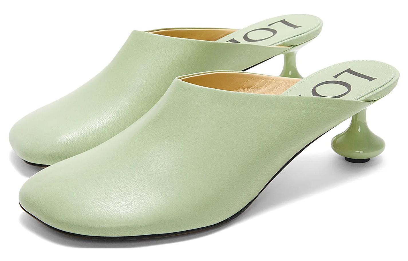 (W) LOEWE Leather Slipper 'Pistachio Green' 圖 3