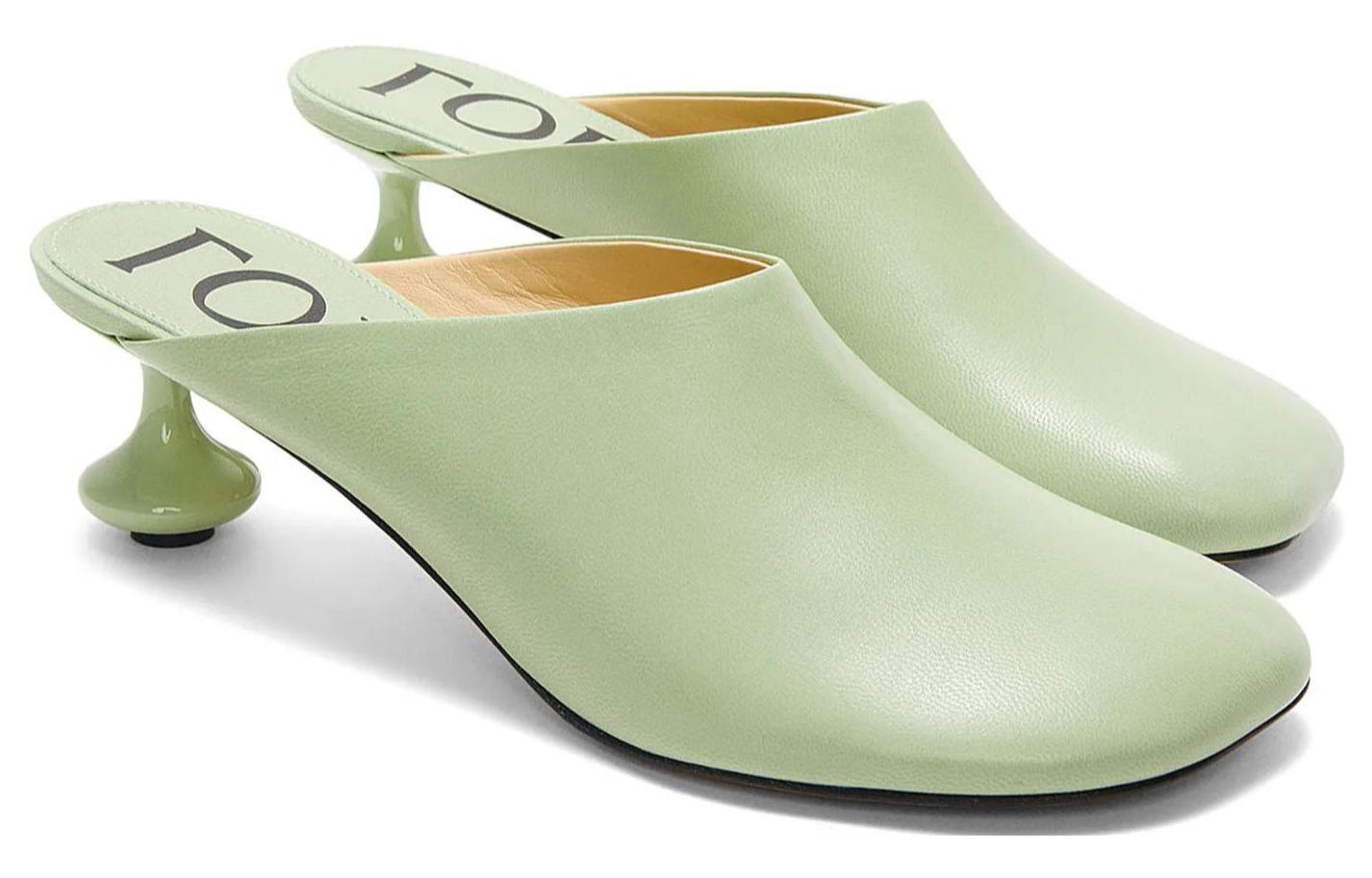 (W) LOEWE Leather Slipper 'Pistachio Green' 圖 4