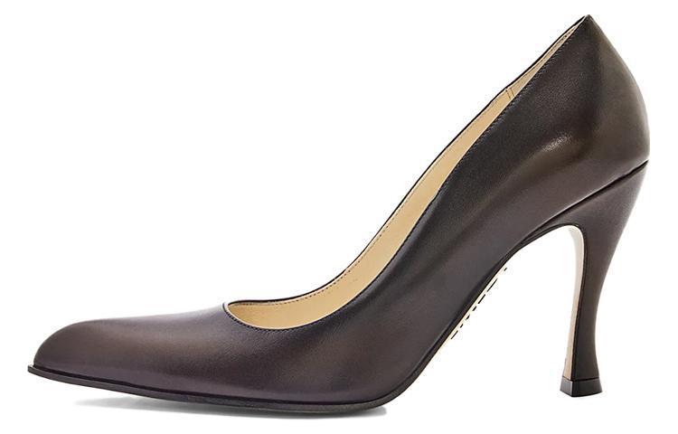 (Women) LOEWE Leather Stiletto 'Dual-Tone Khaki' L814S01X65-8813