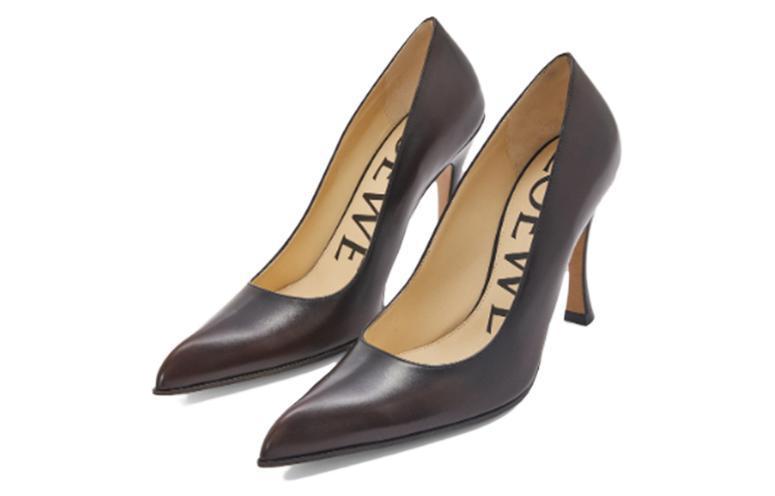 Lookbook (W) LOEWE Escarpins en Cuir ''Bicolore Kaki'' L814S01X65-8813