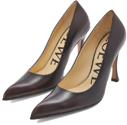 (Women) LOEWE Leather Stiletto 'Dual-Tone Khaki' L814S01X65-8813 Lookbook (Women) LOEWE Leather Stiletto 'Dual-Tone Khaki' L814S01X65-8813