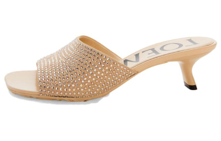 Buy (W) 로에베 누드 크리스탈 가죽 스틸레토 L815379X75-8806