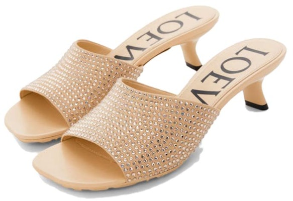 (W) 로에베 누드 크리스탈 가죽 스틸레토 L815379X75-8806 Order (W) 로에베 누드 크리스탈 가죽 스틸레토 L815379X75-8806