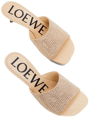 (W) 로에베 누드 크리스탈 가죽 스틸레토 L815379X75-8806 Lookbook (W) 로에베 누드 크리스탈 가죽 스틸레토 L815379X75-8806