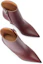 Shop (Women) LOEWE Leather Wedge Ankle Boots 'Burgundy' L815286X07-7210