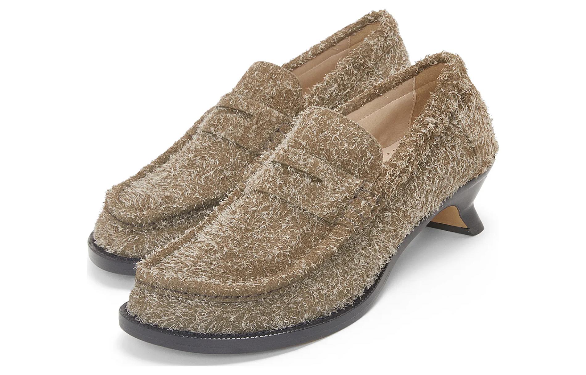 (W) LOEWE Loafer 'Light Brown' 圖 3