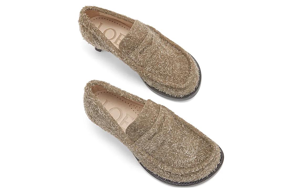 (W) LOEWE Loafer 'Light Brown' 圖 4