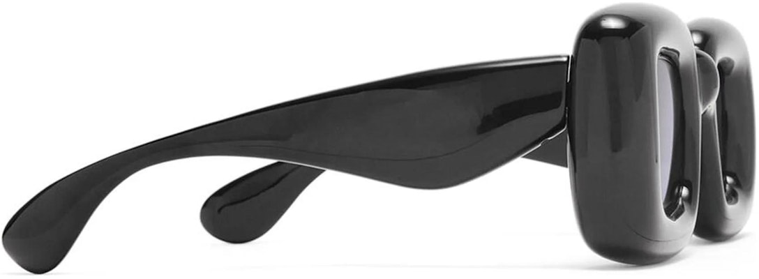 (W) LOEWE 标志尼龙不规则形太阳镜 - 黑色 LW40098I01A Shop (W) LOEWE 标志尼龙不规则形太阳镜 - 黑色 LW40098I01A