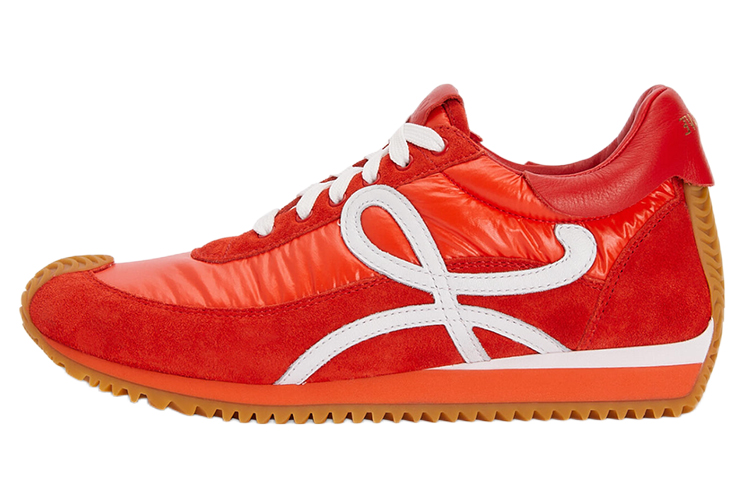 (W) LOEWE Low-Top Lace-Up 'Orange-Red'