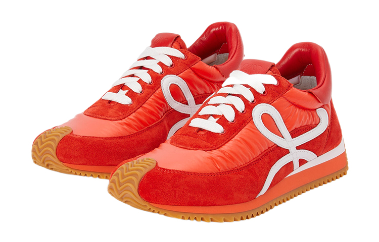 (W) LOEWE Low-Top Lace-Up 'Orange-Red' 圖 3