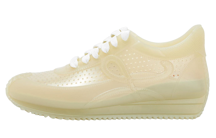 (W) LOEWE Low-Top Lace-Up 'Pale Yellow'