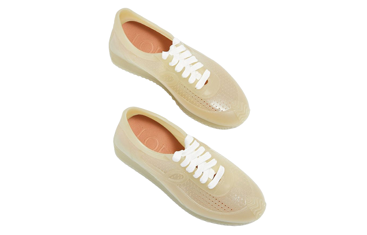 (W) LOEWE Low-Top Lace-Up 'Pale Yellow' 圖 3
