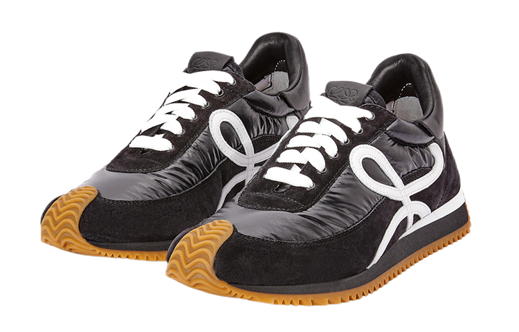 (W) LOEWE Low-Top Lace-Up Sneaker 'Black' 圖 2