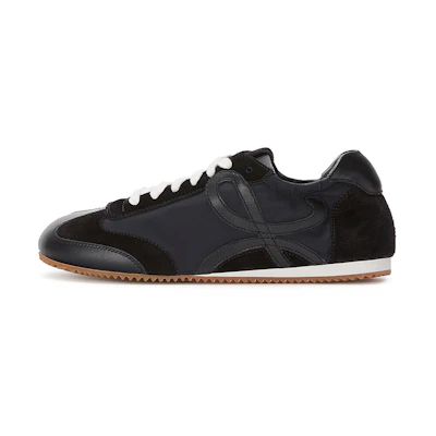 (W) LOEWE Low-Top Sneaker 'Black Nylon and Calfskin'
