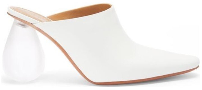 (W) LOEWE 白色高跟无后跟鞋 L815379X35-2100 Order (W) LOEWE 白色高跟无后跟鞋 L815379X35-2100