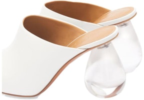 (W) ロエベ ミュール ハイヒール (ホワイト) L815379X35-2100 Lookbook (W) ロエベ ミュール ハイヒール (ホワイト) L815379X35-2100