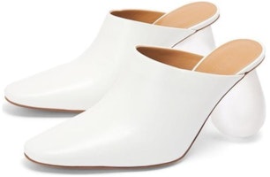 (W) ロエベ ミュール ハイヒール (ホワイト) L815379X35-2100 Shop (W) ロエベ ミュール ハイヒール (ホワイト) L815379X35-2100