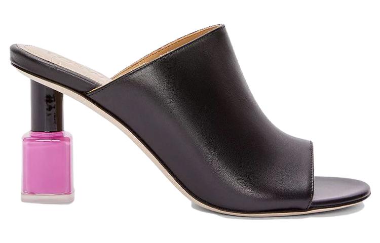 Order (W) LOEWE Nail Polish Mule 'Hitam' L815379X69-1196