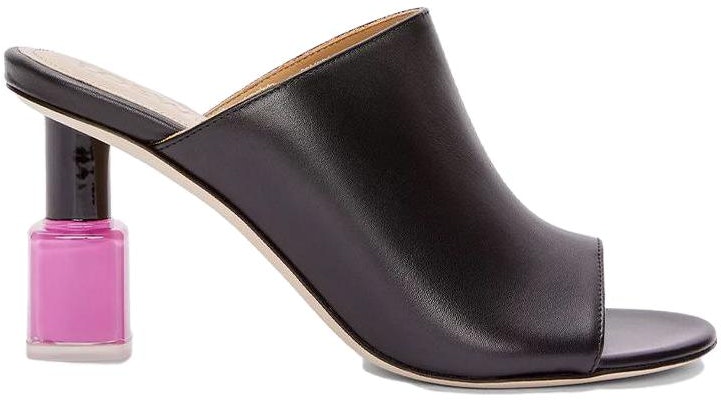 (Women) LOEWE Nail Polish Mule 'Black' L815379X69-1196 Order (Women) LOEWE Nail Polish Mule 'Black' L815379X69-1196