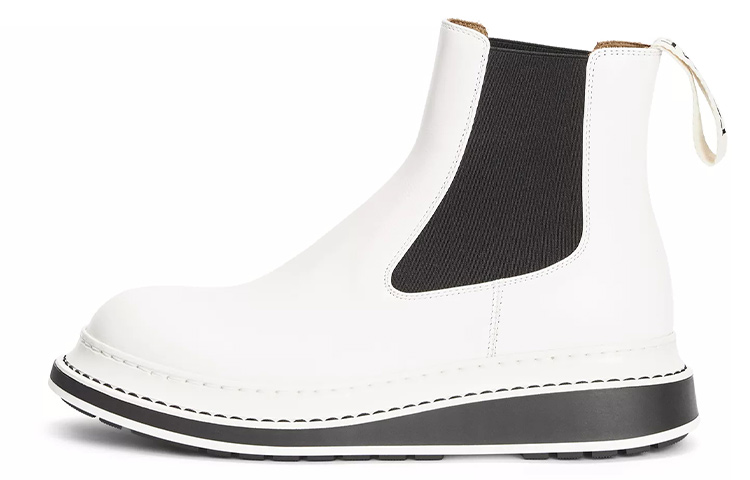 (Women) LOEWE Nappa Leather Chelsea Boots 'Off-White' L815S05X12-1950