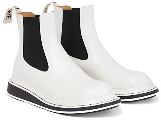 (Women) LOEWE Nappa Leather Chelsea Boots 'Off-White' L815S05X12-1950 Purchase (Women) LOEWE Nappa Leather Chelsea Boots 'Off-White' L815S05X12-1950