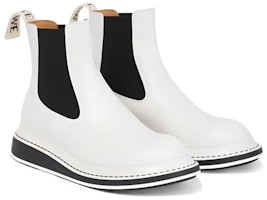 Purchase (W) Bottines Chelsea en cuir nappa LOEWE ''Off-White''. L815S05X12-1950