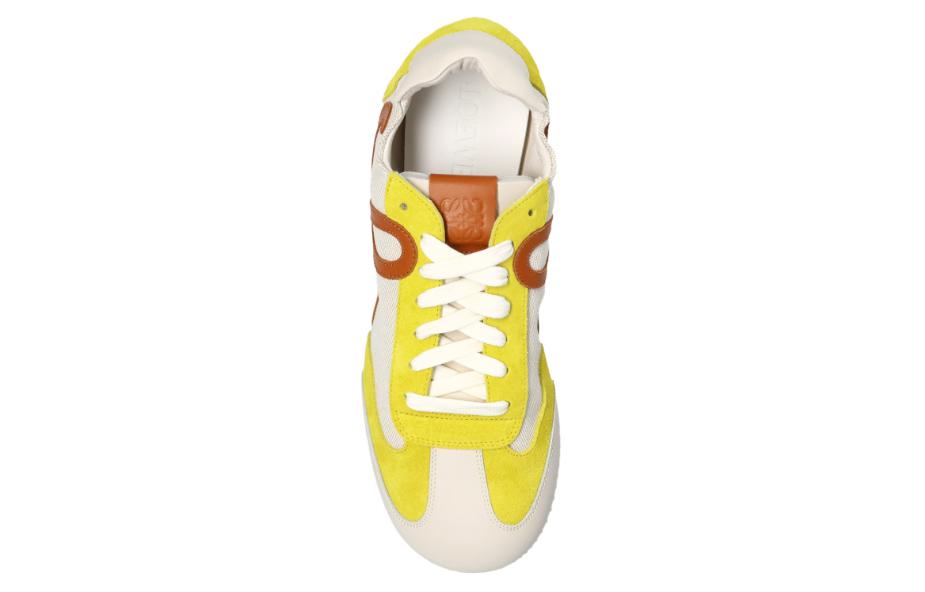 (W) LOEWE Nylon Sneakers 'CMFTable Light Calfskin Yellow' 圖 6