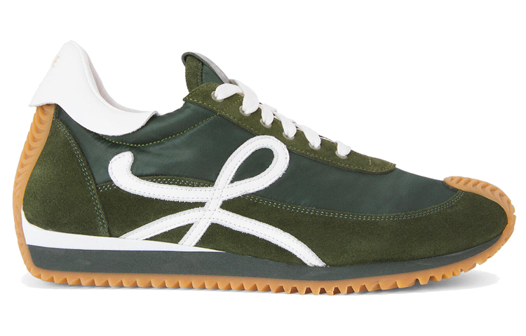 (W) LOEWE Nylon Track Sneakers 'Forest Green' 圖 2