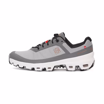 (W) LOEWE On Anagram 'Grey Mesh Lace-Up Low-Top'