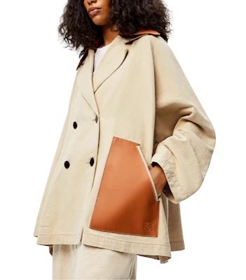 (W) 로에베 오버사이즈 카키 더블브레스티드 블레이저 자켓 S359338XAY-2580 Purchase (W) 로에베 오버사이즈 카키 더블브레스티드 블레이저 자켓 S359338XAY-2580