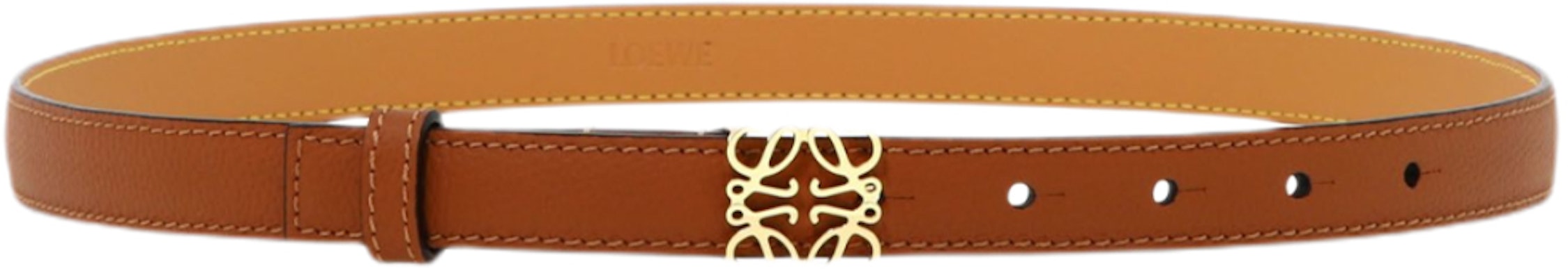 (W) LOEWE 棕色鹅卵石纹皮带 2厘米宽 E619Z15X03-2526 Lookbook (W) LOEWE 棕色鹅卵石纹皮带 2厘米宽 E619Z15X03-2526