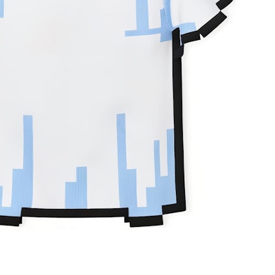 (W) ロエベ ピクセルシリーズ SS23 テクノロジープリント ホワイトTシャツ. S540Y14KCO-2100 Cheap (W) ロエベ ピクセルシリーズ SS23 テクノロジープリント ホワイトTシャツ. S540Y14KCO-2100