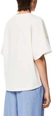 (W) LOEWE 純棉白色寬鬆T恤 SS21 S359341XA4-2100 Purchase (W) LOEWE 純棉白色寬鬆T恤 SS21 S359341XA4-2100