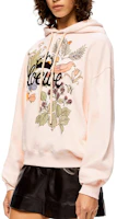 Shop (W) LOEWE 植物印花抽绳连帽衫 粉色 S800Y25X03-7629