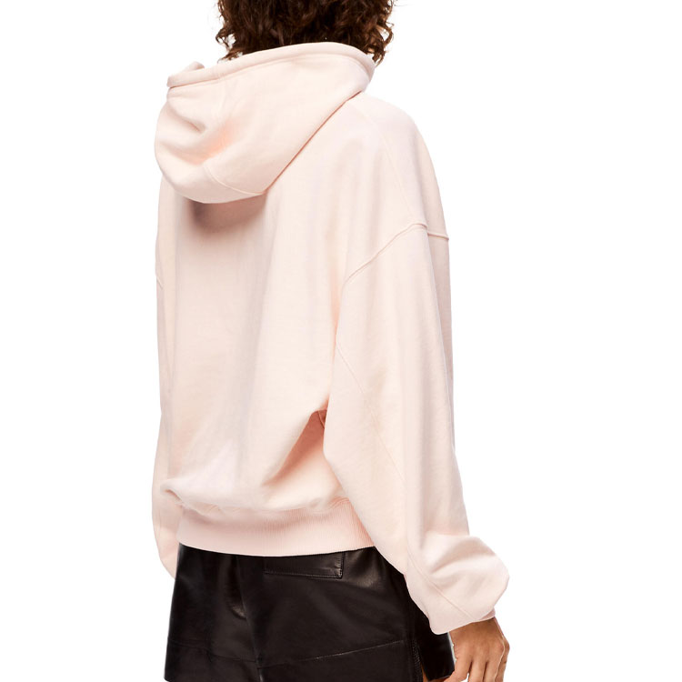 (Women) LOEWE Plant Print Drawstring Hoodie  Pink S800Y25X03-7629 圖 5