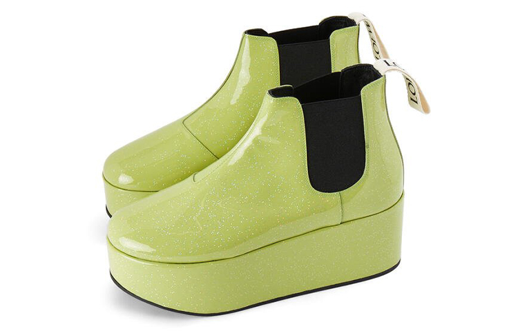 Lookbook (Women) LOEWE Platform Chelsea Boots 'Green' L815S05X10-4550