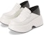 (W) LOEWE Tumit Platform 'Fesyen Kulit Putih' L814290X31-1957