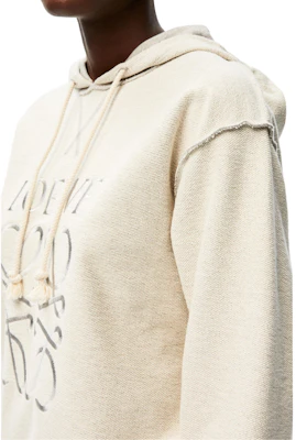 (W) LOEWE Puzzle 刺繡棉質連帽衫 女款 淺灰色 S359341X98-1440 Sizing (W) LOEWE Puzzle 刺繡棉質連帽衫 女款 淺灰色 S359341X98-1440