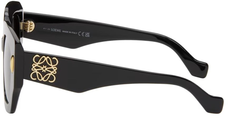 (W) Kacamata Hitam LOEWE Rectangular Acetate dengan Detail Logo. LW40129UW5001A 192337156168 Lookbook (W) Kacamata Hitam LOEWE Rectangular Acetate dengan Detail Logo. LW40129UW5001A 192337156168