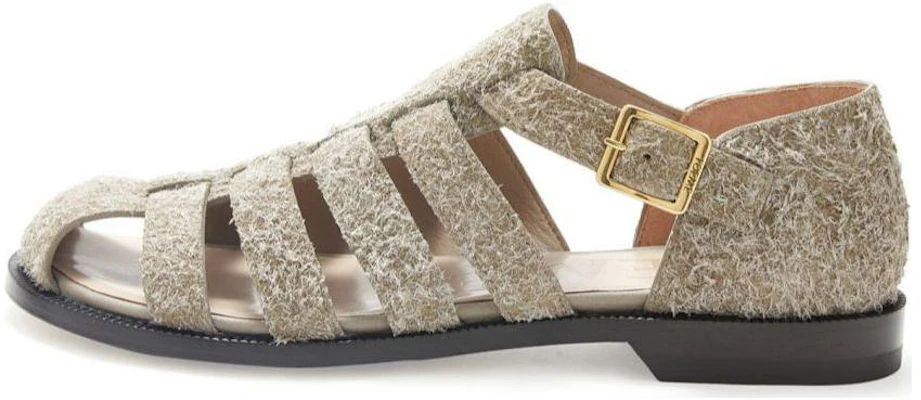 (Women) LOEWE Roman Sandals 'Khaki Green' L814465X91-4160 Buy (Women) LOEWE Roman Sandals 'Khaki Green' L814465X91-4160