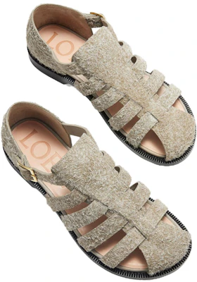(Women) LOEWE Roman Sandals 'Khaki Green' L814465X91-4160 Shop (Women) LOEWE Roman Sandals 'Khaki Green' L814465X91-4160