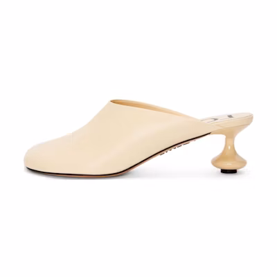 (W) LOEWE Round Toe Mule 'Yellow'