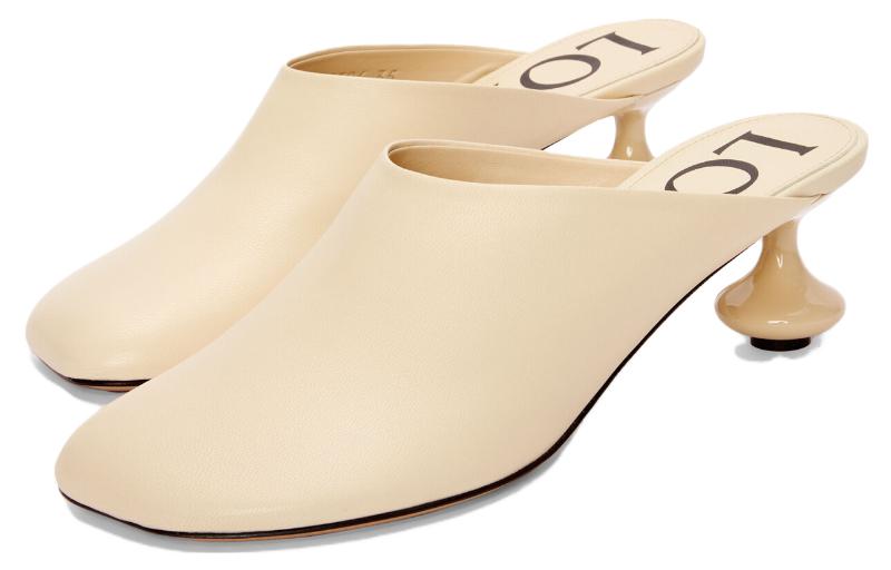 Order (W) Loewe 圆头拖鞋 '黄色' L814379X28-8806