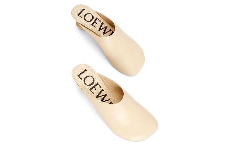 Lookbook (W) Loewe 圆头拖鞋 '黄色' L814379X28-8806