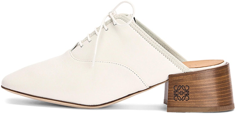(Women) LOEWE Sheepskin Lace-Up High-Heel 'White Fashion' L815S02X05-1950 Buy (Women) LOEWE Sheepskin Lace-Up High-Heel 'White Fashion' L815S02X05-1950
