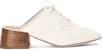 (W) LOEWE Tumit Tinggi Sheepskin Lace-Up 'White Fashion' L815S02X05-1950
